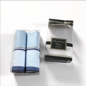 Christian Dior Monsieur Handkerchiefs NewInPackage